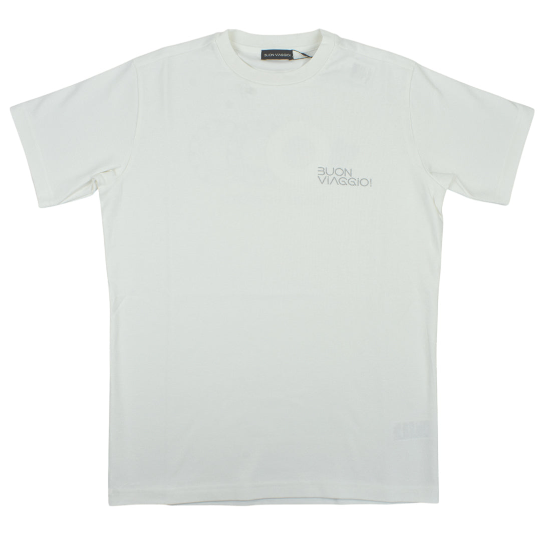 【BUON VIAGGIO】2025ss ボーンビアッジョ Tシャツ WHITE (BOV-BV05-WHITE)