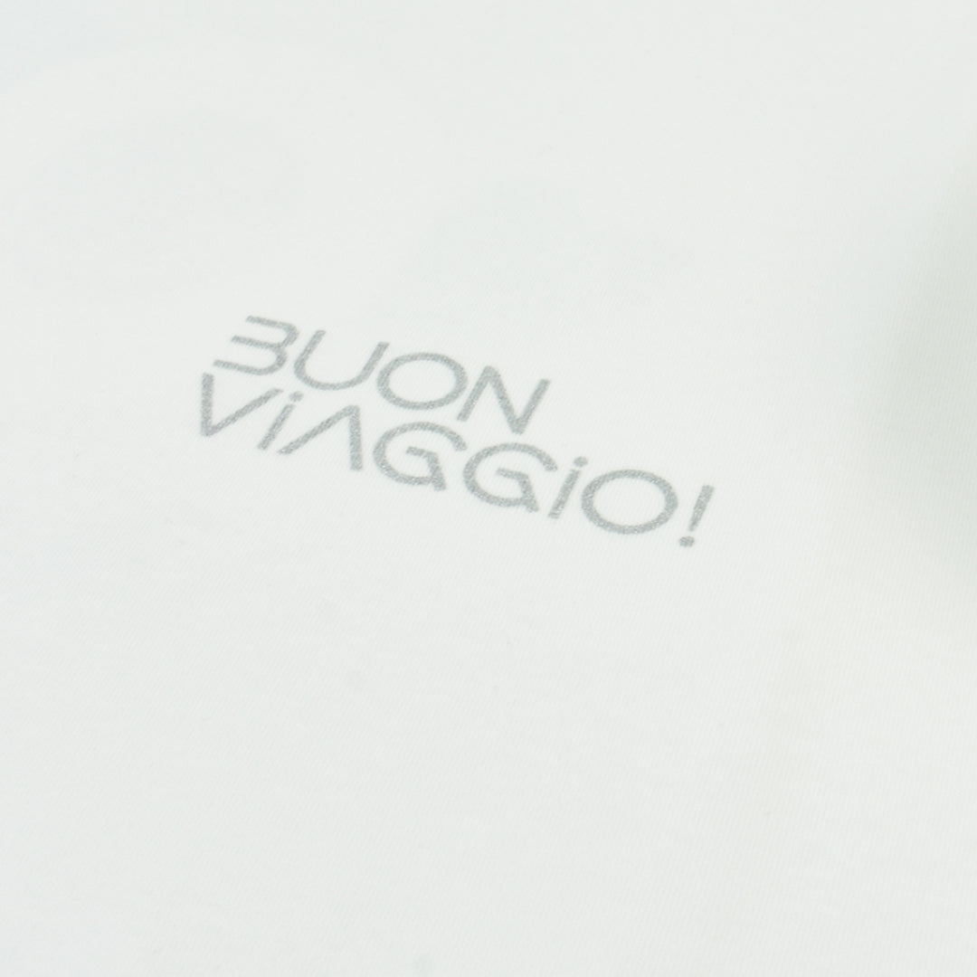 【BUON VIAGGIO】2025ss ボーンビアッジョ Tシャツ WHITE (BOV-BV05-WHITE)