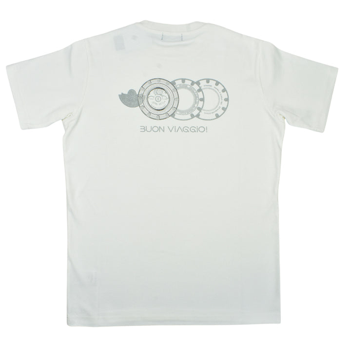 【BUON VIAGGIO】2025ss ボーンビアッジョ Tシャツ WHITE (BOV-BV05-WHITE)
