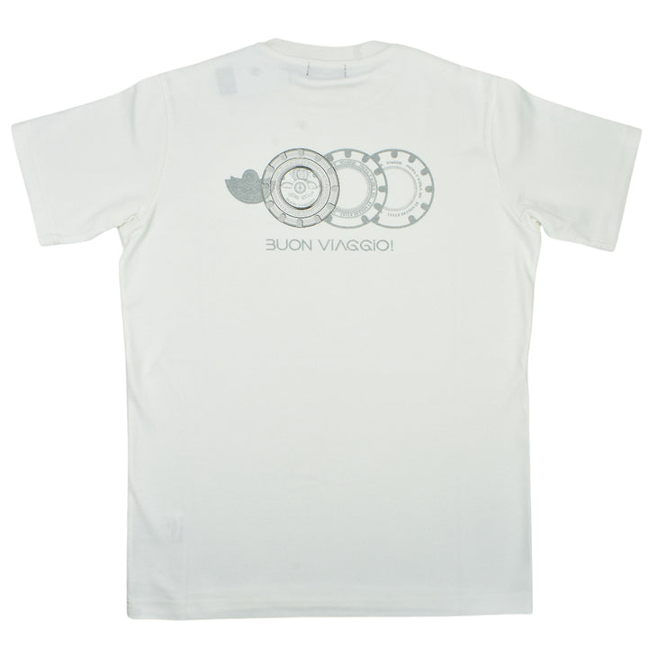 【BUON VIAGGIO】2025ss ボーンビアッジョ Tシャツ WHITE (BOV-BV05-WHITE)