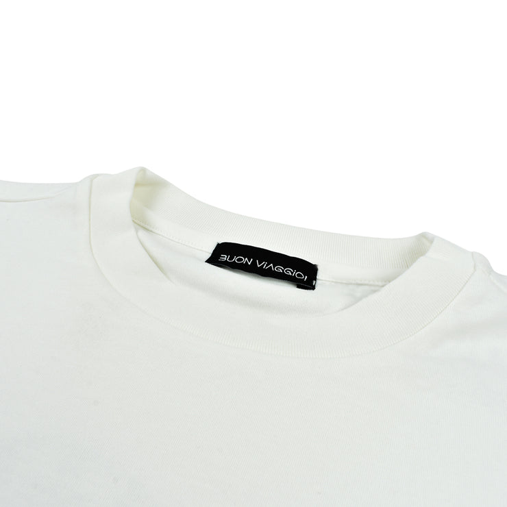 【BUON VIAGGIO】2025ss ボーンビアッジョ Tシャツ WHITE (BOV-BV05-WHITE)