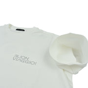 【BUON VIAGGIO】2025ss ボーンビアッジョ Tシャツ WHITE (BOV-BV05-WHITE)