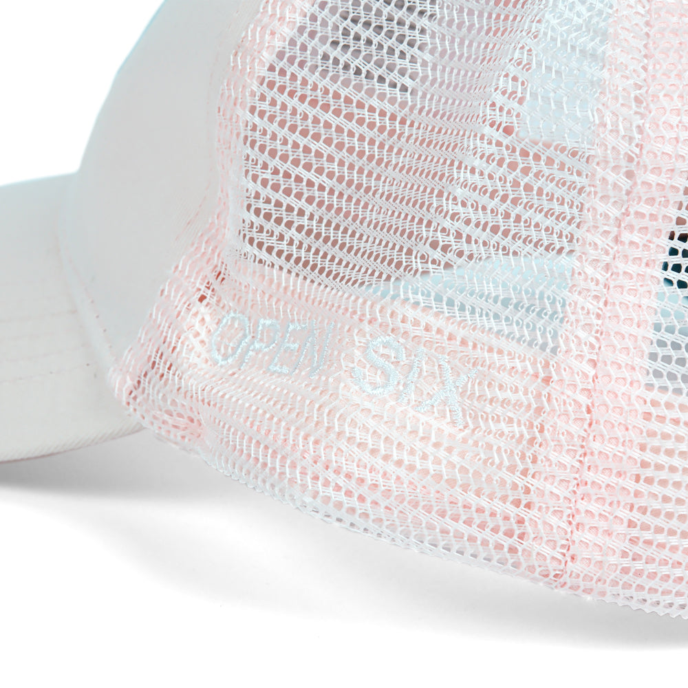 [INCASO DI VINTAGE] OPEN SIX | CAPPELLINO Rosa-Chiaro