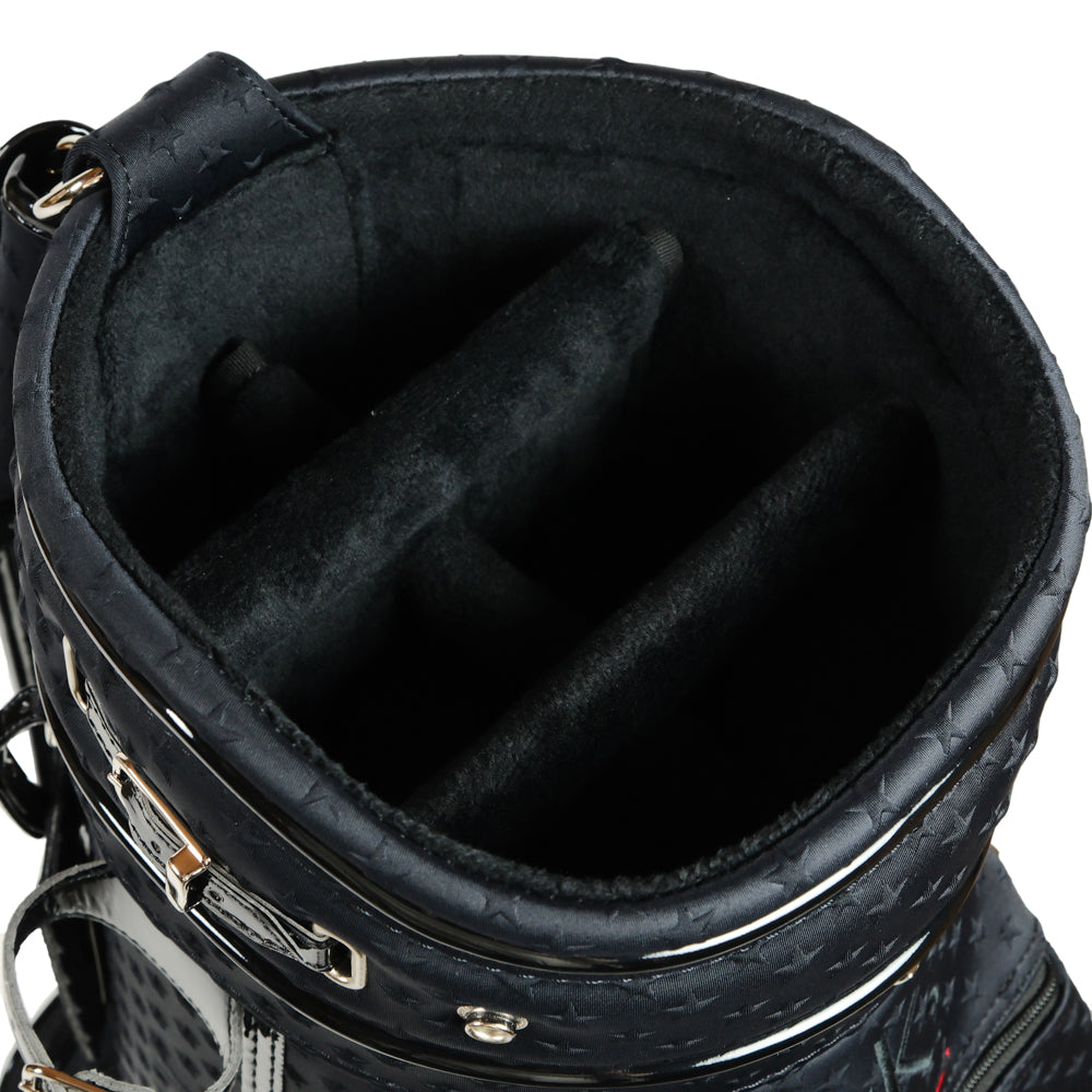【L4K3】CADDY BAG (CART TYPE) CB-STAR BLACK