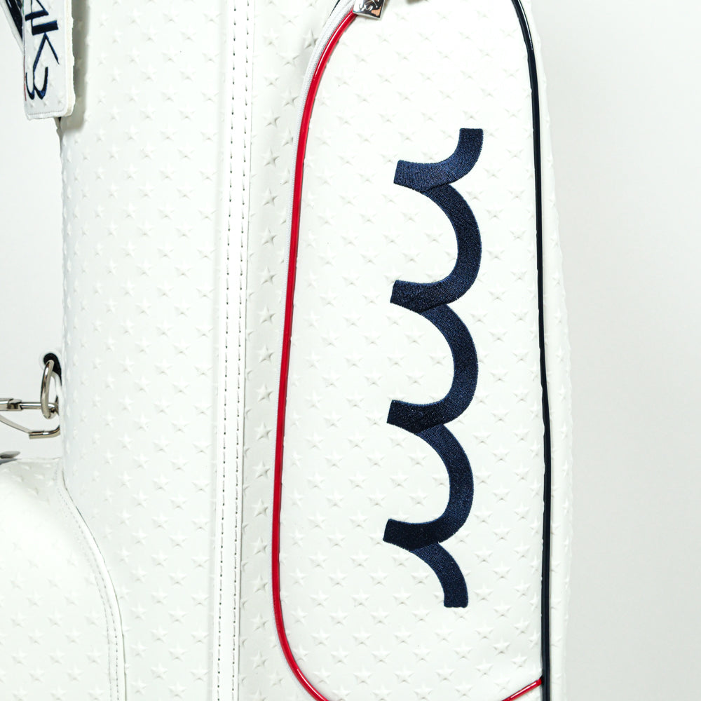 【L4K3】CADDY BAG (CART TYPE) CB-STAR WHITE MUTA