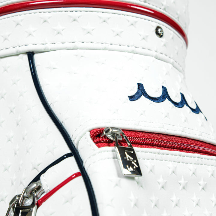 【L4K3】CADDY BAG (CART TYPE) CB-STAR WHITE MUTA