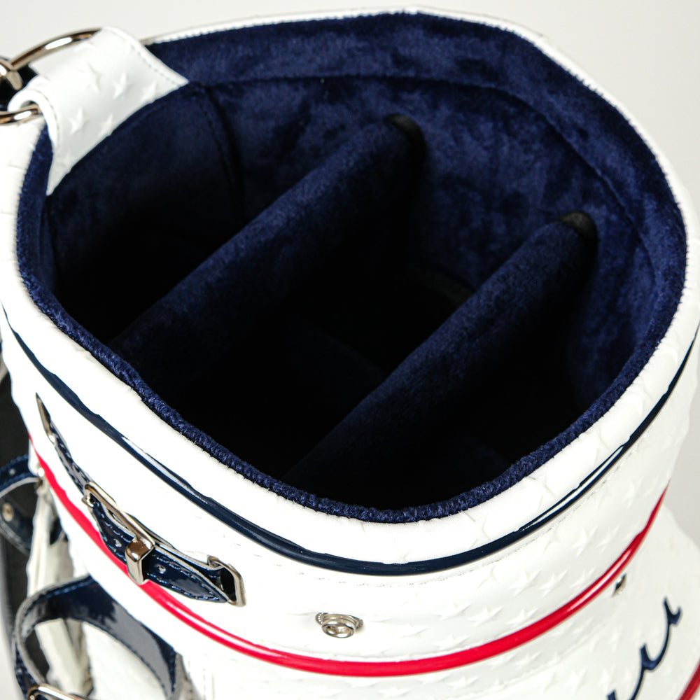 【L4K3】CADDY BAG (CART TYPE) CB-STAR WHITE MUTA