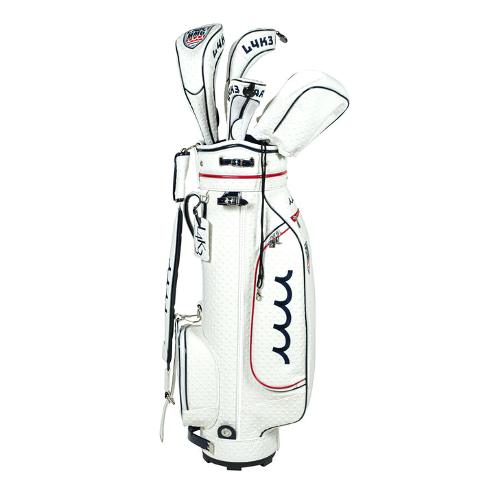 【L4K3】CADDY BAG (CART TYPE) CB-STAR WHITE MUTA