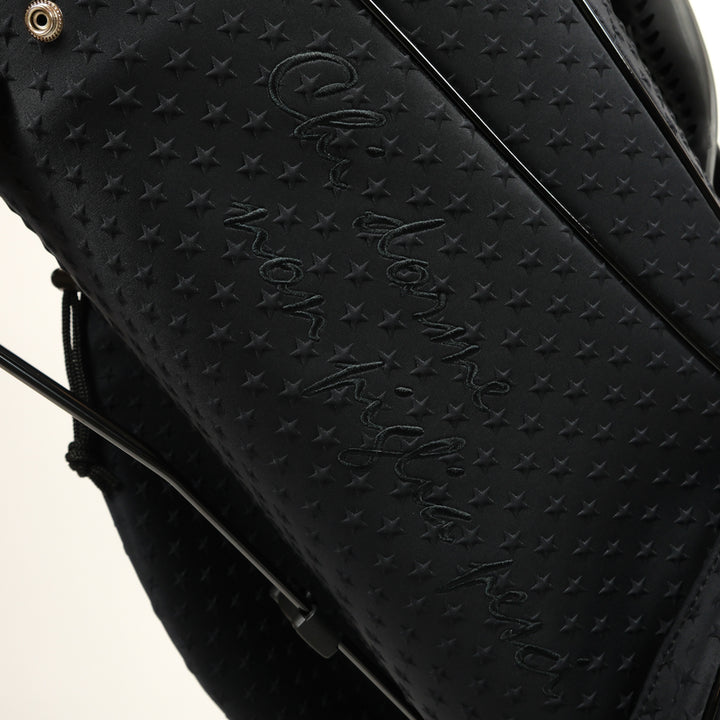 【L4K3】CADDY BAG (STAND TYPE) CBS-STAR-BLACK