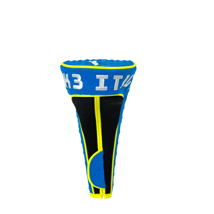[L4K3] DRIVER HEAD COVER STAR BLUE