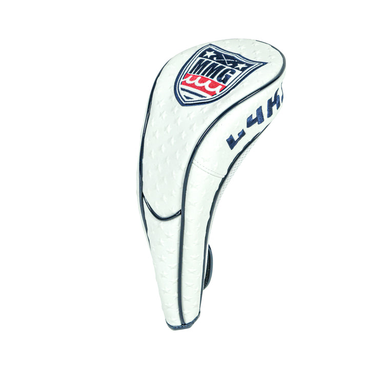 [L4K3] DRIVER HEAD COVER STAR WHITE MUTA