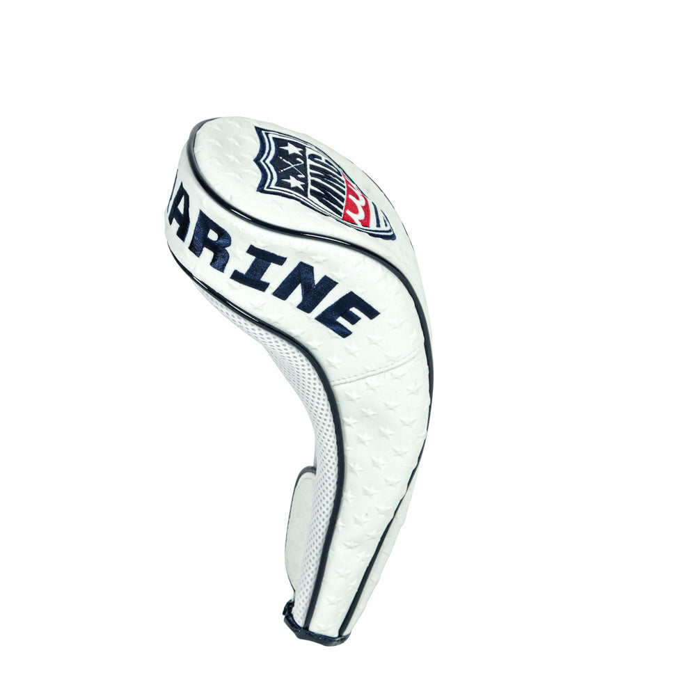 [L4K3] DRIVER HEAD COVER STAR WHITE MUTA