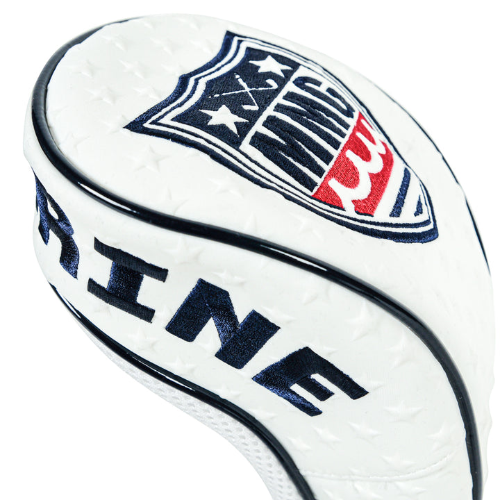 [L4K3] DRIVER HEAD COVER STAR WHITE MUTA