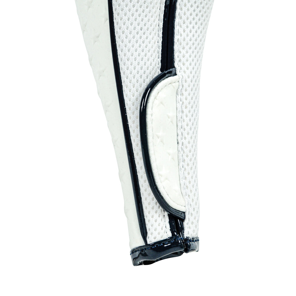 [L4K3] DRIVER HEAD COVER STAR WHITE MUTA