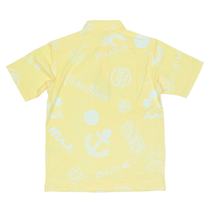 [MGBG-446334-YL] Random logo polo shirt / YELLOW