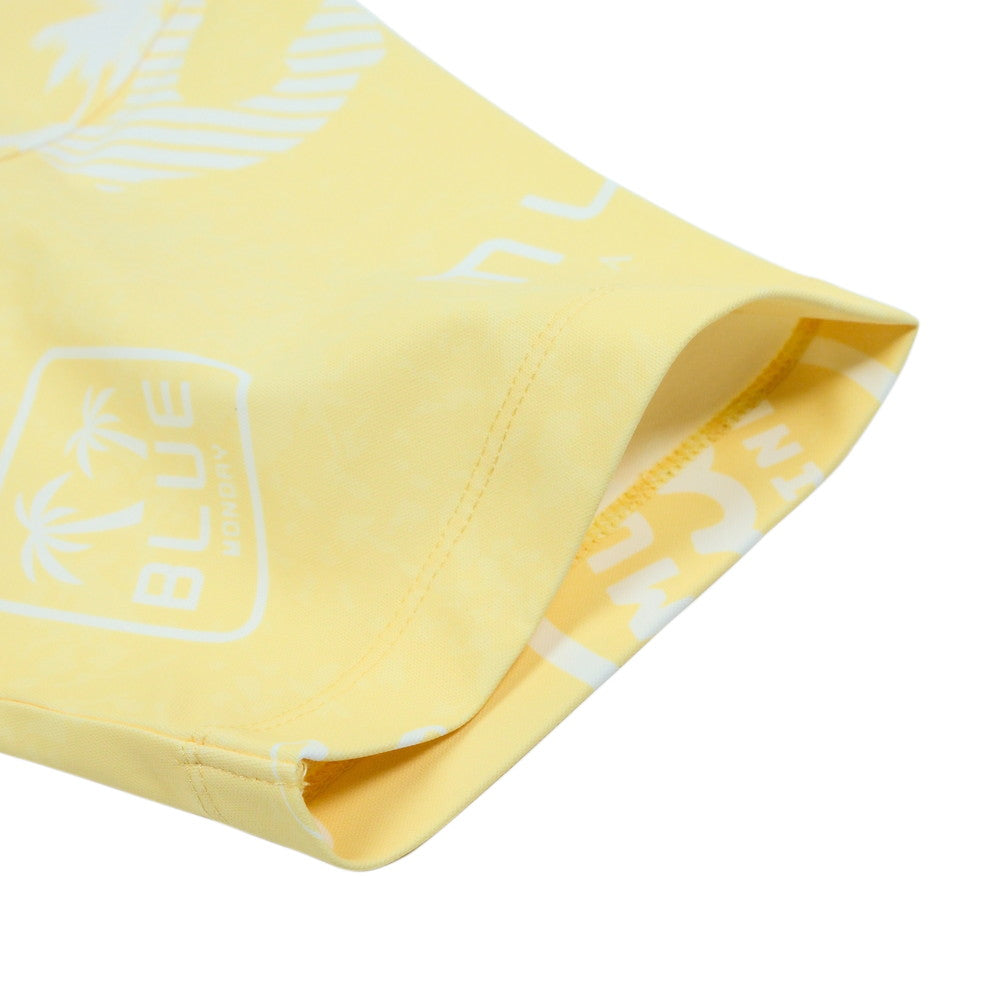 [MGBG-446334-YL] Random logo polo shirt / YELLOW