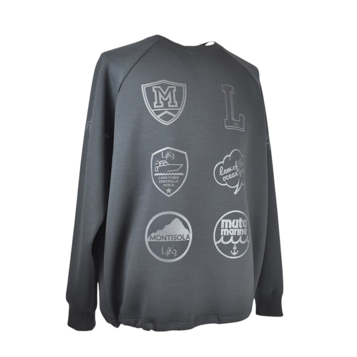 [L4K3][L4K-SPJC443422LK] L4K3×MUTA Drawstring Sweatshirt / BLACK 