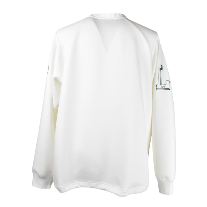 [L4K3×muta] [L4K-SPJC443423LK] Drawstring Sweatshirt / WHITE/COLOR 