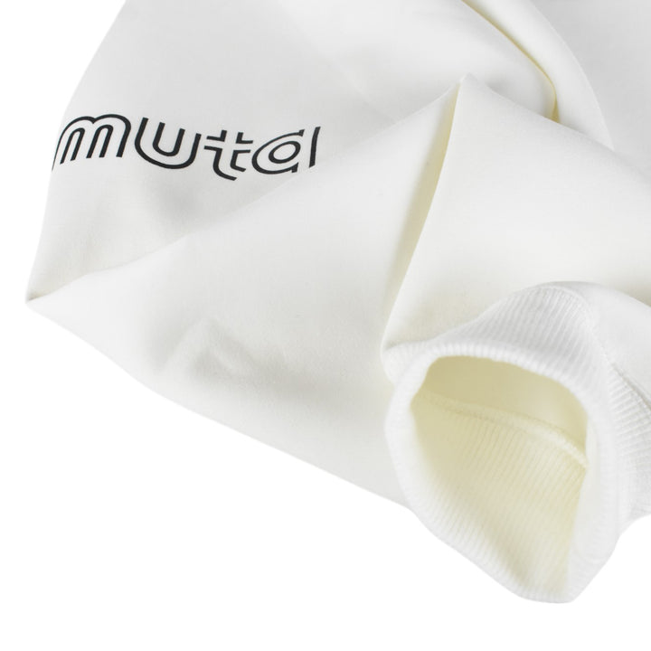[L4K3][L4K-SPJC443422LK] L4K3×MUTA Drawstring Sweatshirt / WHITE 