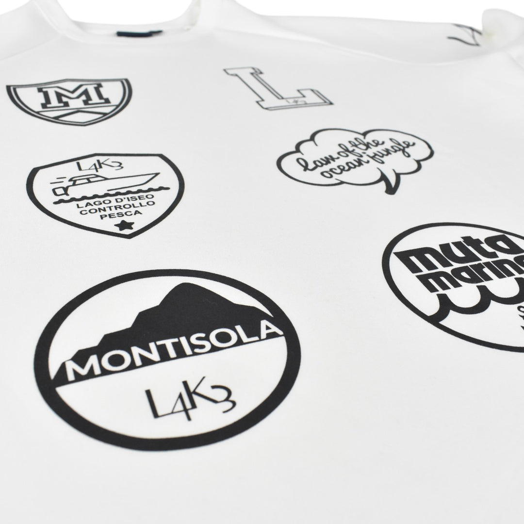 [L4K3][L4K-SPJC443422LK] L4K3×MUTA Drawstring Sweatshirt / WHITE 