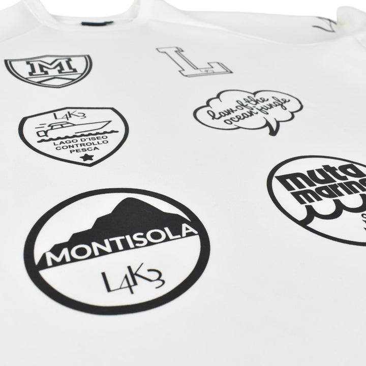 [L4K3][L4K-SPJC443422LK] L4K3×MUTA Drawstring Sweatshirt / WHITE 
