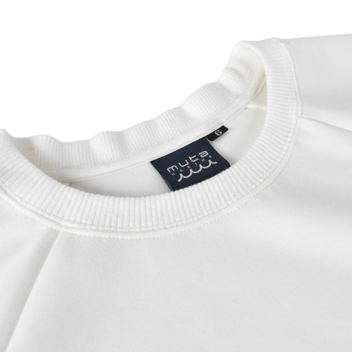 [L4K3][L4K-SPJC443422LK] L4K3×MUTA Drawstring Sweatshirt / WHITE 
