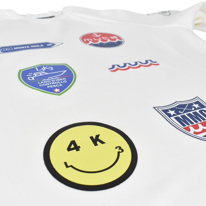 [L4K3×muta] [L4K-SPJC443423LK] Drawstring Sweatshirt / WHITE/COLOR 
