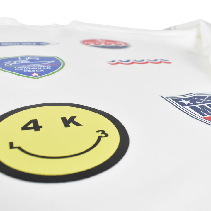[L4K3×muta] [L4K-SPJC443423LK] Drawstring Sweatshirt / WHITE/COLOR 