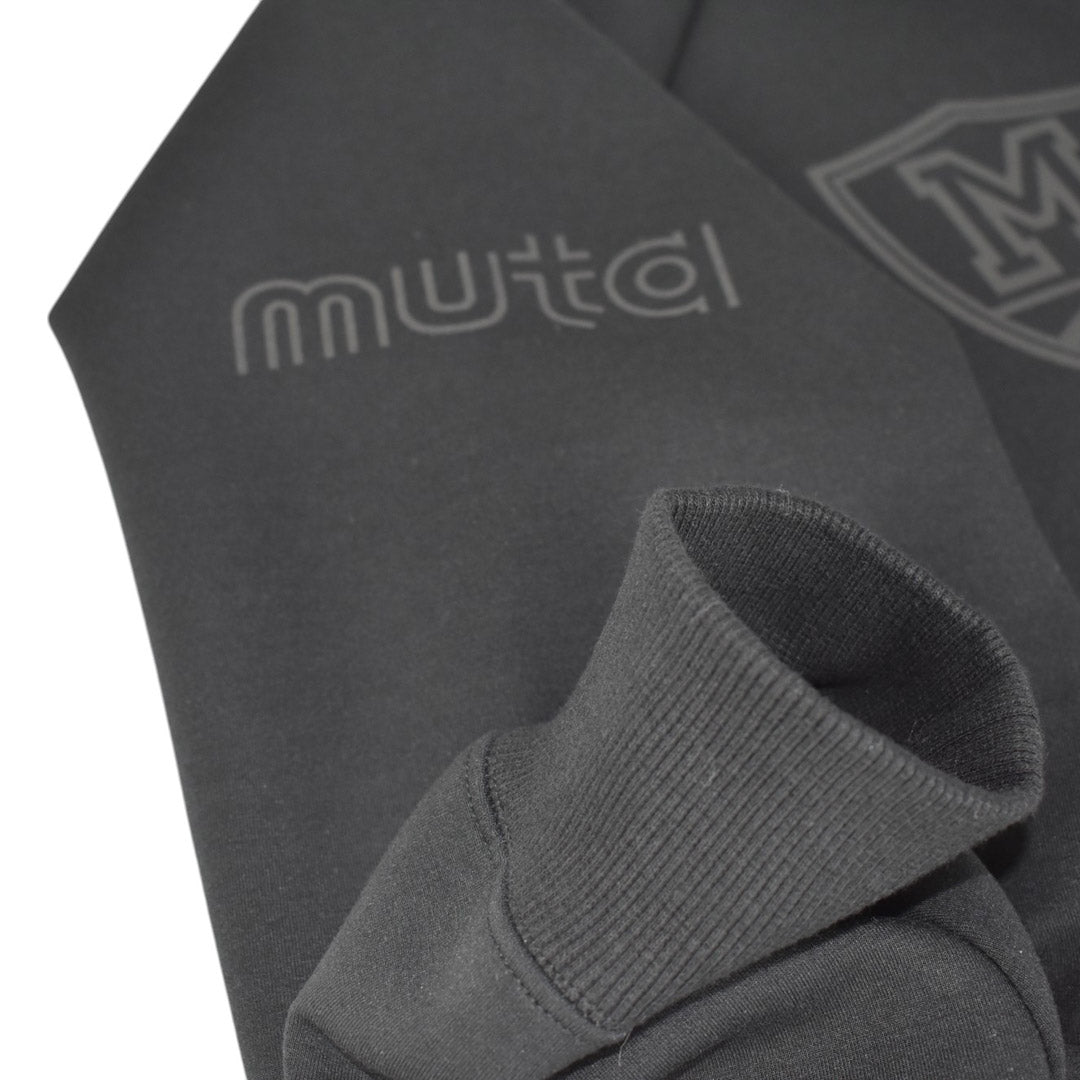 [L4K3][L4K-SPJC443422LK] L4K3×MUTA Drawstring Sweatshirt / BLACK 