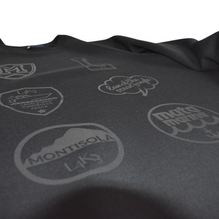 [L4K3][L4K-SPJC443422LK] L4K3×MUTA Drawstring Sweatshirt / BLACK 