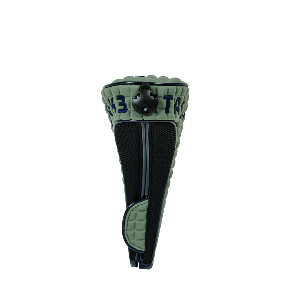 [L4K3] FAIRWAY WOOD HEAD COVER SQUARE ARMY