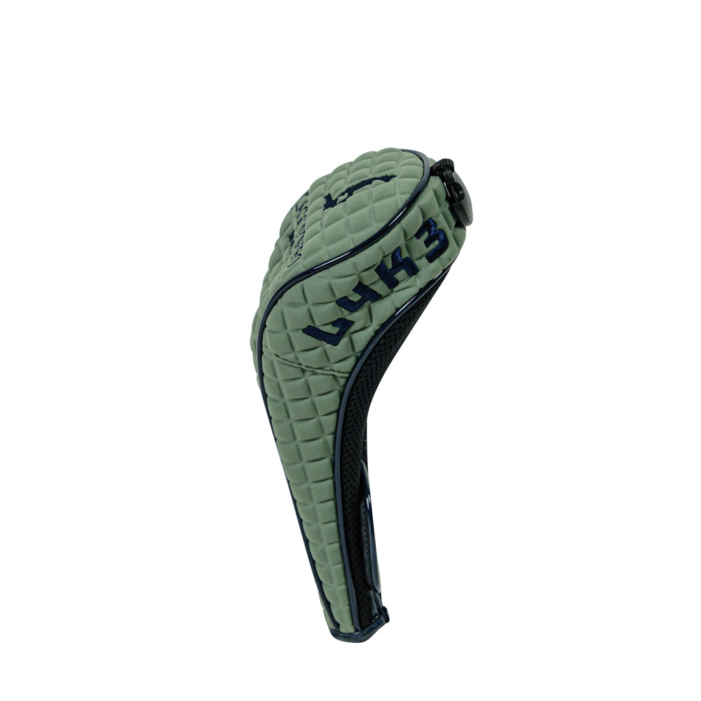 [L4K3] FAIRWAY WOOD HEAD COVER SQUARE ARMY