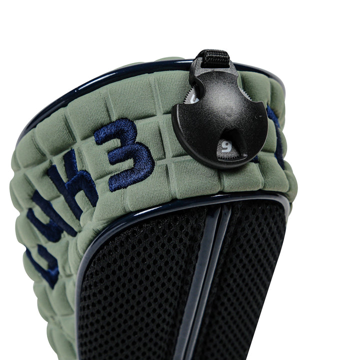 [L4K3] FAIRWAY WOOD HEAD COVER SQUARE ARMY