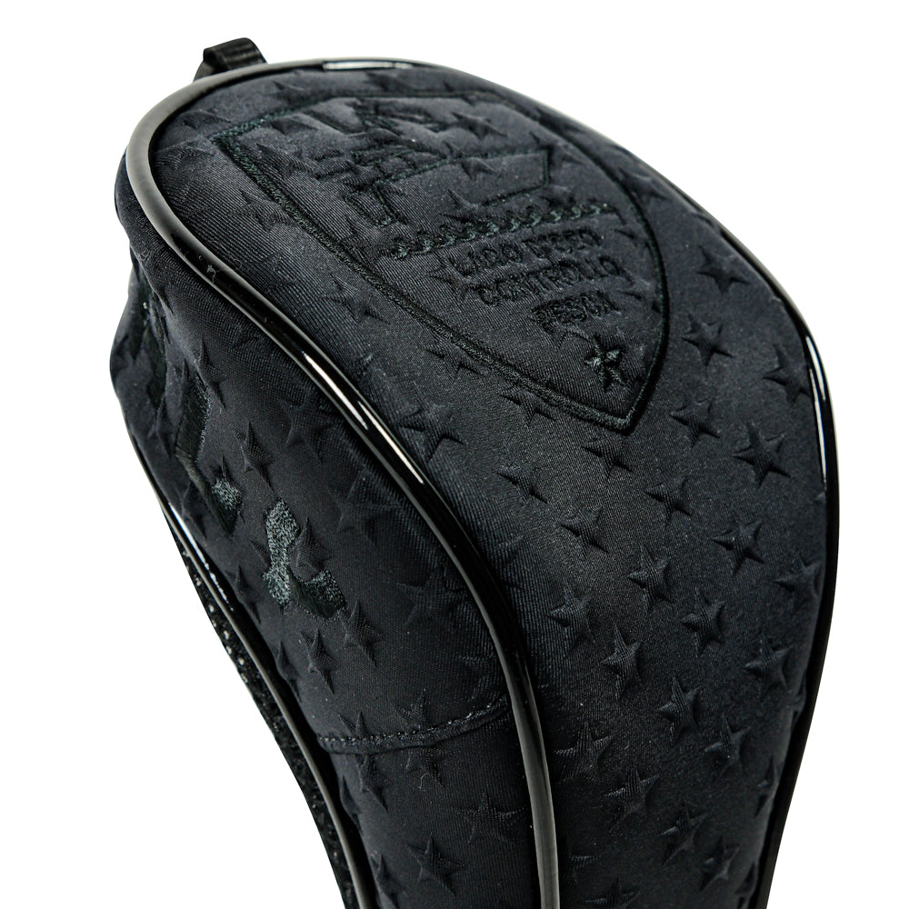 [L4K3] FAIRWAY WOOD HEAD COVER STAR BLACK