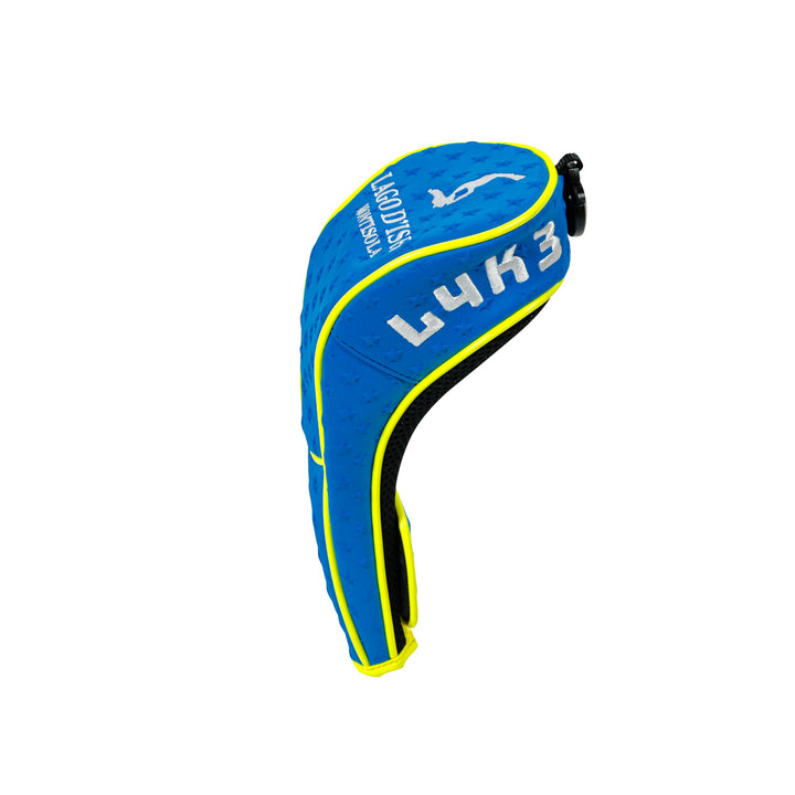 [L4K3] FAIRWAY WOOD HEAD COVER STAR BLUE