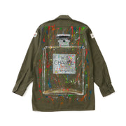 【NOT PRINTED】Shirt Jacket NO5  MILITARY (L)