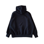 【L4K3】ビッグ ロゴ ライトボンディングパーカー【BLACK】L4K-APHB0008