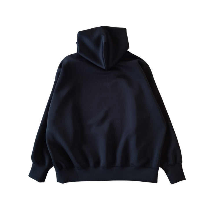 【L4K3】ビッグ ロゴ ライトボンディングパーカー【BLACK】L4K-APHB0008