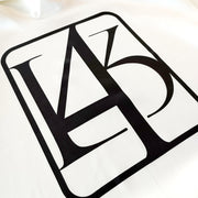 【L4K3】ビッグロゴ ライトボンディングパーカー【WHITE】L4K-APHB0008