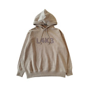 【L4K3】グリッターパーカー【BROWN】