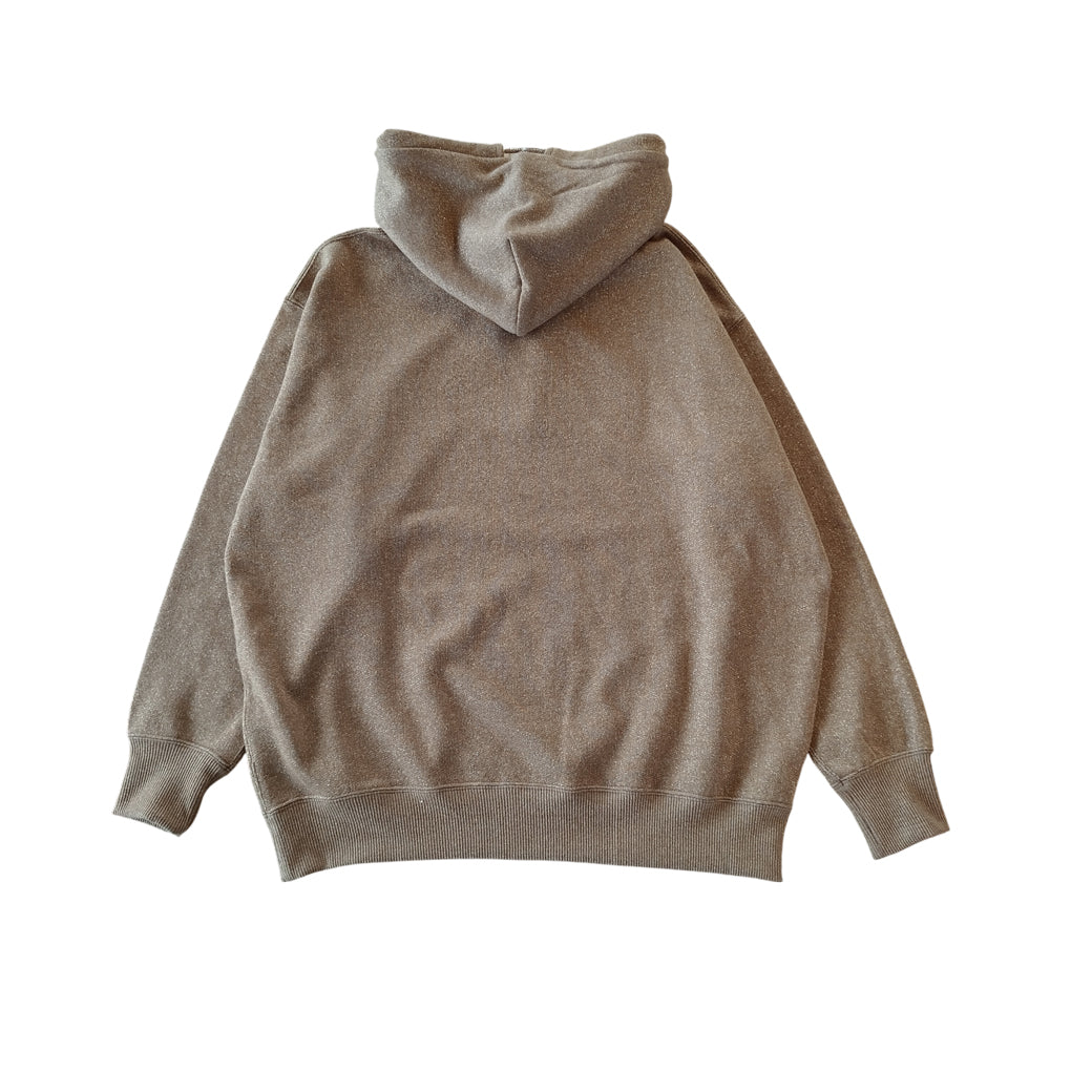 [L4K3] Glitter Hoodie [BROWN] 