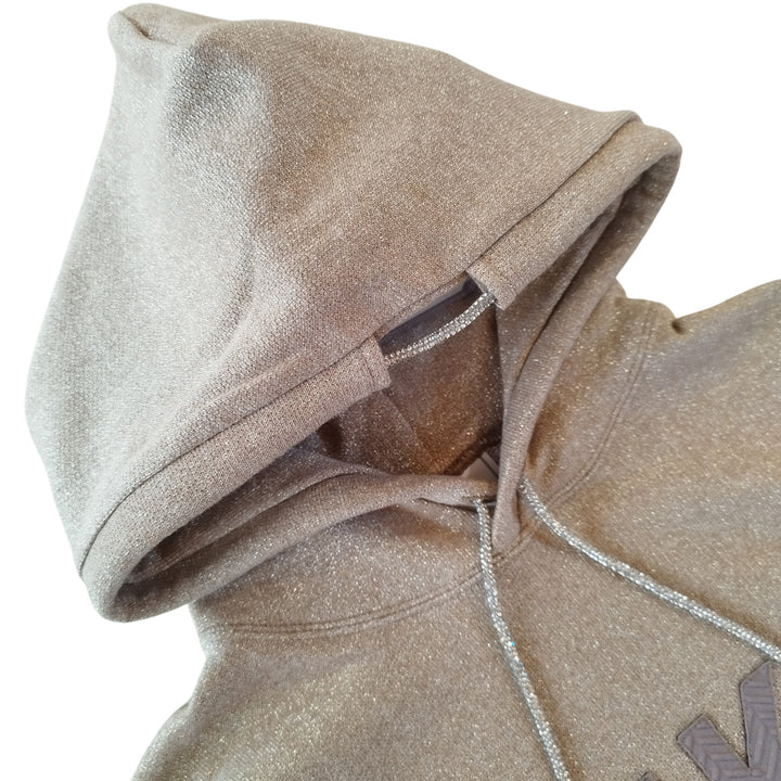 [L4K3] Glitter Hoodie [BROWN] 