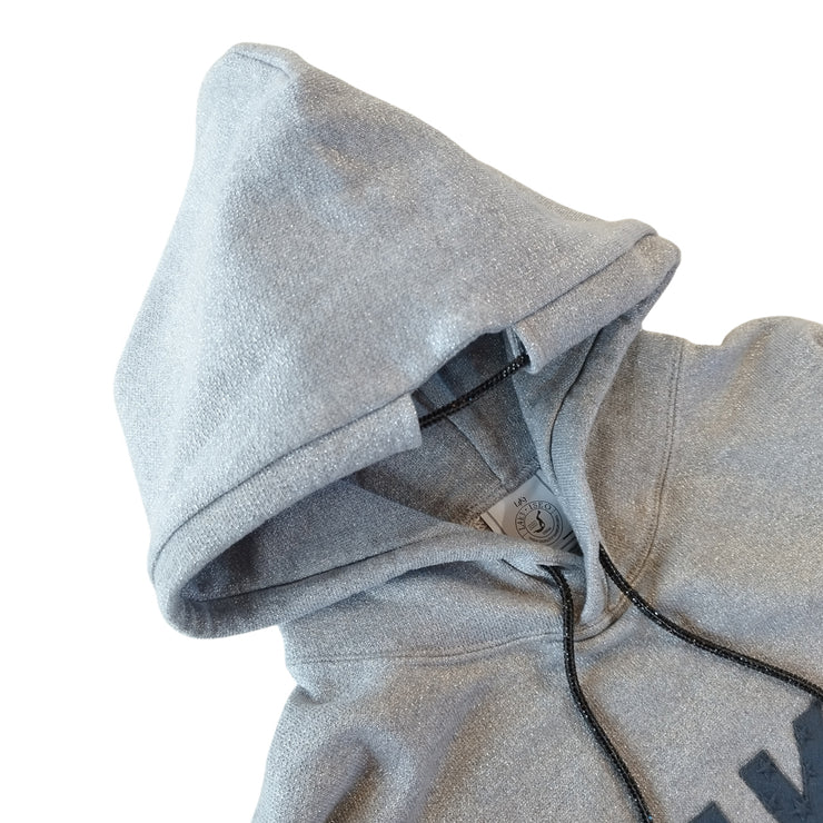 【L4K3】グリッターパーカー【GRAY】