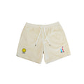 【阪神タイガース 優勝SALE】【L4K3】レーク×マイルドサンセット　コラボレーション コーデュロイショーツ【YELLOW】
