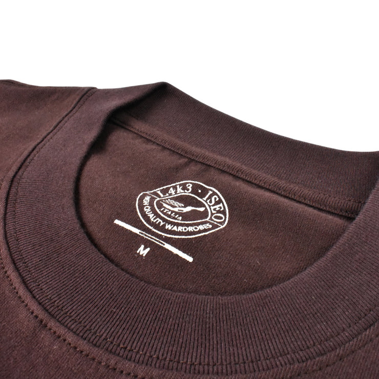 【L4K3】T-shirts APTS-0003【BROWN】