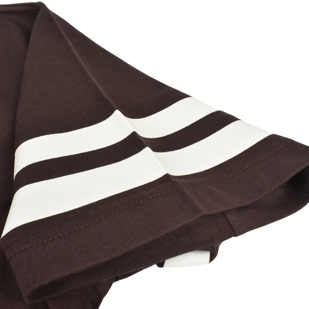 【L4K3】T-shirts APTS-0003【BROWN】