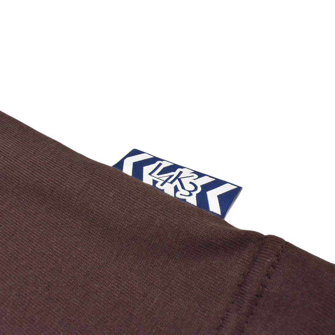 【L4K3】T-shirts APTS-0003【BROWN】