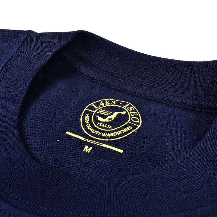 【L4K3】T-shirts APTS-0003【NAVY】