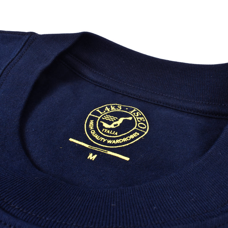 【L4K3】T-shirts APTS-0003【NAVY】