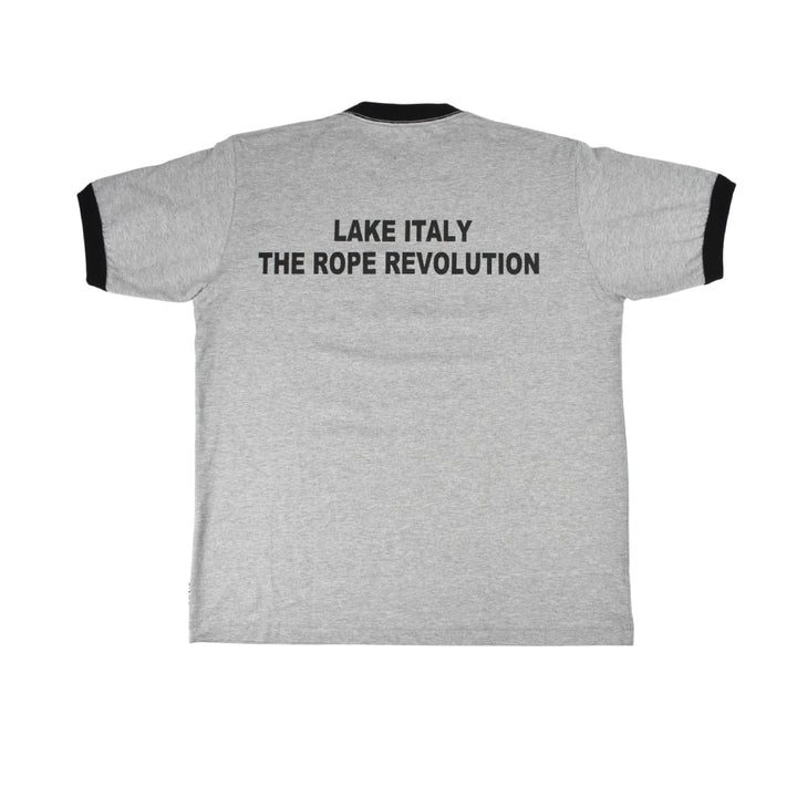 [L4K3] T-shirt APTS-0004 [GRAY/BLACK]